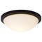 Nuvo Button, 13 Inch LED Flush Mount Fixture, Matte Black Finish, CCT Selectable, 120 Volts 62/1943 - alternate 4